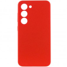 Чохол Silicone Cover Lakshmi Full Camera (AA) для Samsung Galaxy S23  Червоний / Red - 00000074231_6
