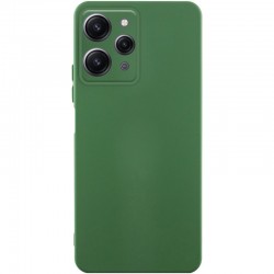 Чохол Silicone Cover Lakshmi Full Camera (AA) для Xiaomi Redmi 12  Зелений / Dark green - 00000072917_4