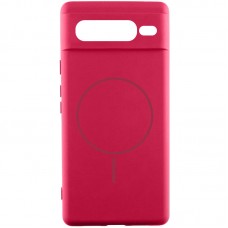 Чохол Silicone Cover Lakshmi Full Camera (AA) with MagFit для Google Pixel 7 Pro  Червоний / Rose Red - 00000078220_3