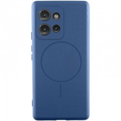 Чохол Silicone Cover Lakshmi Full Camera (AA) with MagFit для Motorola Edge 50 Neo  Синій / Navy blue - 00000078228_5