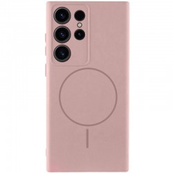 Чохол Silicone Cover Lakshmi Full Camera (AA) with MagFit для Samsung Galaxy S23 Ultra  Рожевий / Pink Sand - 00000078235_8