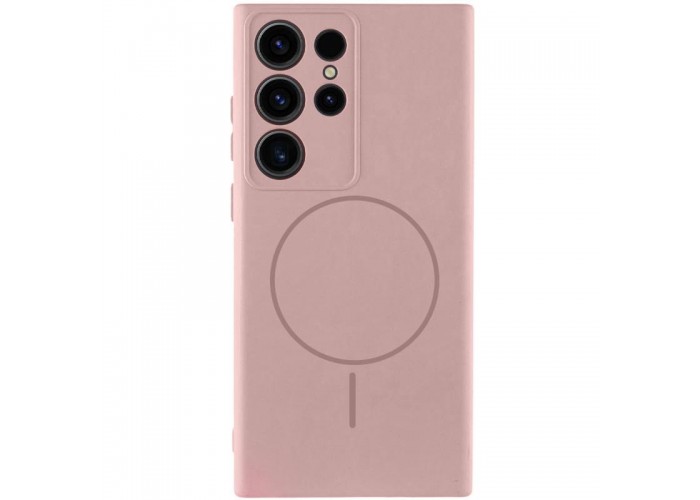 Чохол Silicone Cover Lakshmi Full Camera (AA) with MagFit для Samsung Galaxy S23 Ultra