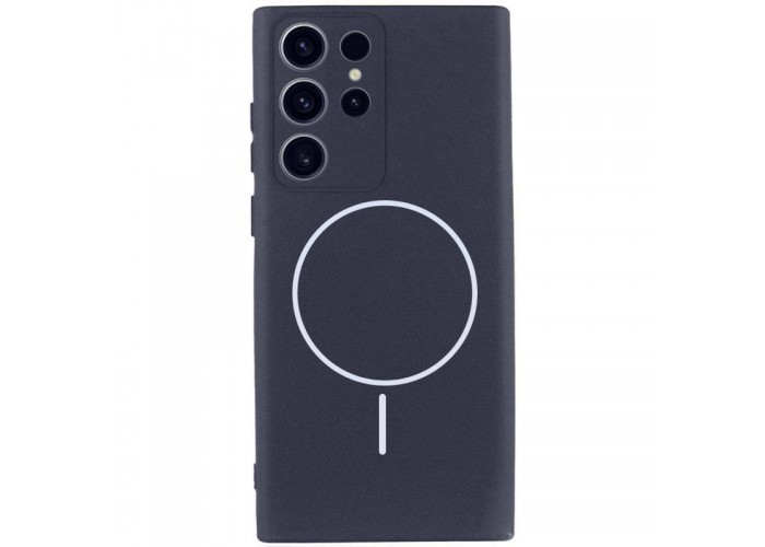 Чохол Silicone Cover Lakshmi Full Camera (AA) with MagFit для Samsung Galaxy S23 Ultra