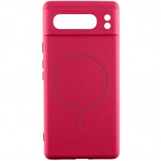 Чохол Silicone Cover Lakshmi Full Camera (AA) with MagFit для Google Pixel 8 Pro  Червоний / Rose Red - 00000078223_3