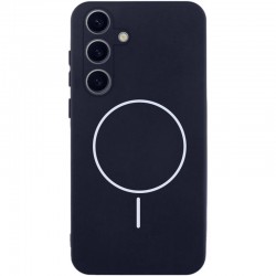 Чохол Silicone Cover Lakshmi Full Camera (AA) with Magnetic Fit для Samsung Galaxy A57 5G  Темно-синій / Midnight blue - 00000086365_8
