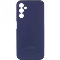 Чохол Silicone Cover Lakshmi Full Camera (AA) with logo для Samsung Galaxy A05s  Синій / Midnight Blue - 00000078174_4