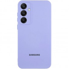 Чохол Silicone Cover Lakshmi Full Camera (AA) with logo для Samsung Galaxy S25+  Бузковий / Dasheen - 00000078712_5