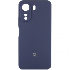 Чохол Silicone Cover Lakshmi Full Camera (AA) with logo для Xiaomi Redmi 13C / Poco C65  Синій / Midnight blue - 00000078186_5