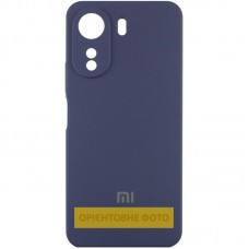 Чохол Silicone Cover Lakshmi Full Camera (AA) with logo для Xiaomi Redmi 15C (EU)  Синій / Midnight blue - 00000083633_4