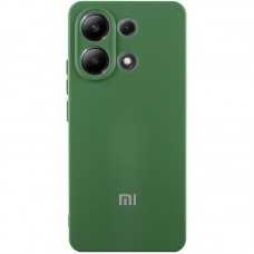 Чохол Silicone Cover Lakshmi Full Camera (AA) with logo для Xiaomi Redmi Note 13 5G  Зелений / Dark green - 00000078195_3