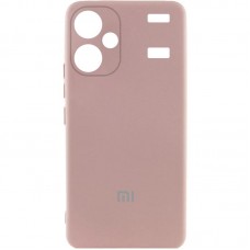 Чохол Silicone Cover Lakshmi Full Camera (AA) with logo для Xiaomi Redmi Note 13 Pro+  Рожевий / Pink Sand - 00000078196_4