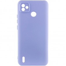 Чохол Silicone Cover Lakshmi Full Camera (A) для TECNO POP 5  Бузковий / Dasheen - 00000064578_10