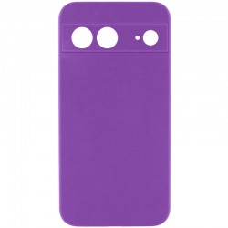Чохол Silicone Cover Ummi Lakshmi Full Camera (AA) для Google Pixel 8  Фіолетовий / Purple - 00000081053_12
