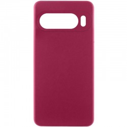 Чохол Silicone Cover Ummi Lakshmi Full Camera (AA) для Google Pixel 8 Pro  Бордовий / Marsala - 00000081054_2
