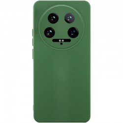 Чохол Silicone Cover Ummi Lakshmi Full Camera (AA) для Xiaomi 14 Ultra  Зелений / Dark green - 00000086302_3