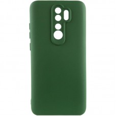 Чохол Silicone Cover Ummi Lakshmi Full Camera (AA) для Xiaomi Redmi Note 8 Pro  Зелений / Dark green - 00000081127_3