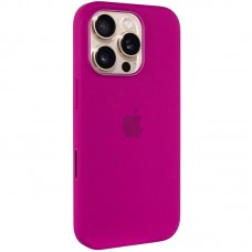 Чохол Silicone case (AAA) with Magsafe and Animation (button) для Apple iPhone 16 Pro Max (6.9")  Fuchsia - 00000076347_3