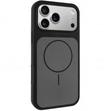 Чохол Silk Duo Color (AA) NO LOGO with Magnetic Fit для Apple iPhone 17 Pro Max / 18 Pro Max (6.9")  Black - 00000087879_3