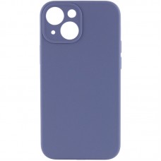 Чохол Silicone Case Full Camera Protective (AA) NO LOGO для Apple iPhone 15 Plus (6.7")  Сірий / Lavender Gray - 00000070234_23