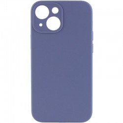 Чохол Silicone Case Full Camera Protective (AA) NO LOGO для Apple iPhone 15 Plus (6.7")  Сірий / Lavender Gray - 00000070234_23