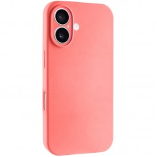 Чохол Silk Full Camera Protective (AA) NO LOGO для Apple iPhone 16 (6.1")  Коралловый / Pink Orange - 00000074950_38