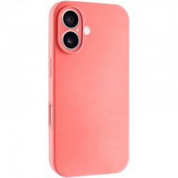 Чохол Silk Full Camera Protective (AA) NO LOGO для Apple iPhone 16 (6.1")  Коралловый / Pink Orange - 00000074950_38