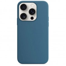 Чохол Silicone Case Full Protective (AA) NO LOGO для Apple iPhone 14 Pro (6.1")  Синій / Blue Jay - 00000072455_31