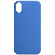 Чохол Silicone Case Full Protective (AA) NO LOGO для Apple iPhone XR (6.1")  Синій / Capri Blue - 00000072441_32