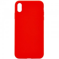 Чохол Silicone Case Full Protective (AA) NO LOGO для Apple iPhone X / XS (5.8")  Червоний / Red - 00000072439_19