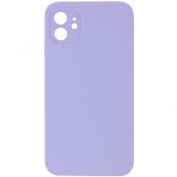 Чохол Silk Square Full Camera Protective (AA) NO LOGO для Apple iPhone 11 (6.1")  Бузковий / Dasheen - 00000072154_23