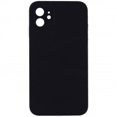 Чохол Silicone Case Square Full Camera Protective (AA) NOLOGO для Apple iPhone 11 (6.1")  Чорний / Black - 00000072154_27