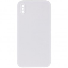Чохол Silk Square Full Camera Protective (AA) NO LOGO для Apple iPhone X / XS (5.8")  Білий / White - 00000072151_2