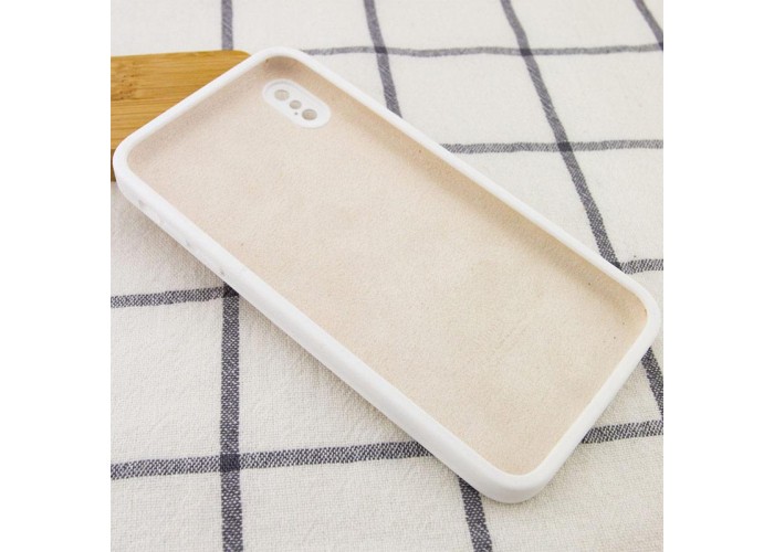Чохол Silk Square Full Camera Protective (AA) NO LOGO для Apple iPhone X / XS (5.8