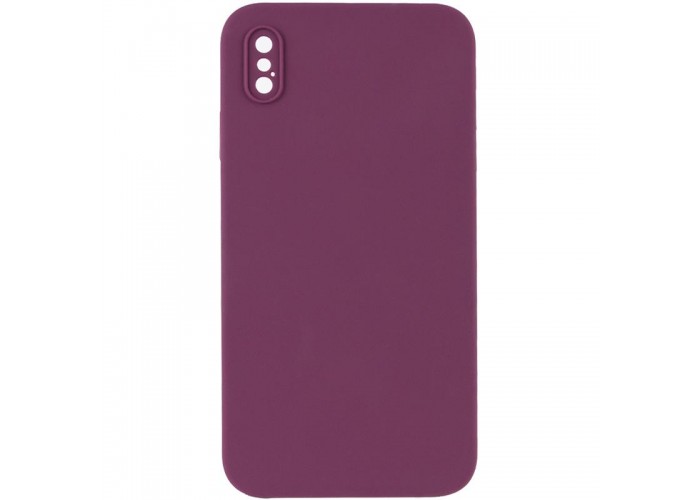 Чохол Silk Square Full Camera Protective (AA) NO LOGO для Apple iPhone X / XS (5.8