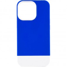 Чохол TPU+PC Bichromatic для Apple iPhone 13 Pro (6.1")  Navy Blue / White - 00000054811_12