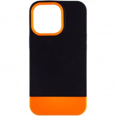 Чохол TPU+PC Bichromatic для Apple iPhone 13 Pro Max (6.7")  Black / Orange - 00000054809_8