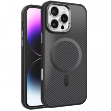Чохол TPU+PC Carbon Mirage with MagSafe для Apple iPhone 16 Pro Max (6.9")  Black - 00000078113_2