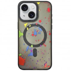 Чохол TPU+PC Flush with MagSafe для Apple iPhone 14 (6.1")  Titanium black - 00000072544_6