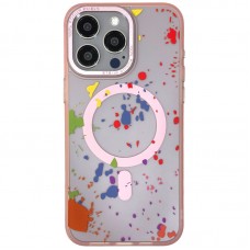 Чохол TPU+PC Flush with MagSafe для Apple iPhone 14 Pro (6.1")  Baby pink - 00000072545_1