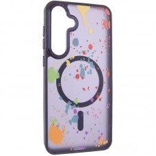 Чохол TPU+PC Flush with MagSafe для Samsung Galaxy S24 / S25  Dark blue - 00000078769_3