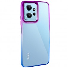 Чохол TPU+PC Fresh sip series для Xiaomi Redmi Note 12 4G  Синій / Фіолетовий - 00000072174_7