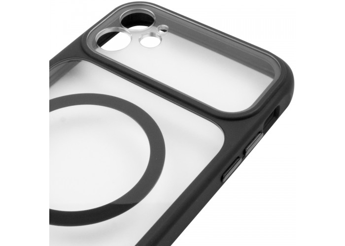 Чохол TPU+PC GETMAN Moon Clear with MagSafe для Apple iPhone 11 (6.1