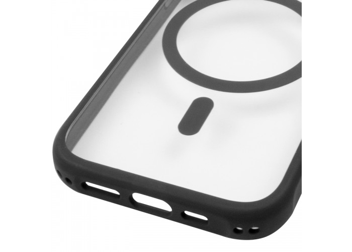 Чохол TPU+PC GETMAN Moon Clear with MagSafe для Apple iPhone 11 (6.1