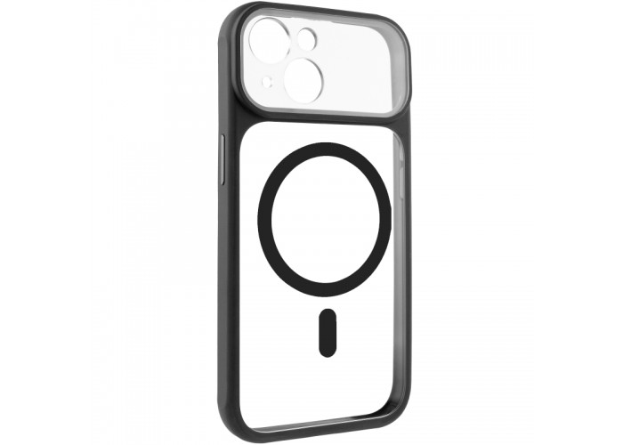 Чохол TPU+PC GETMAN Moon Clear with MagSafe для Apple iPhone 14 (6.1