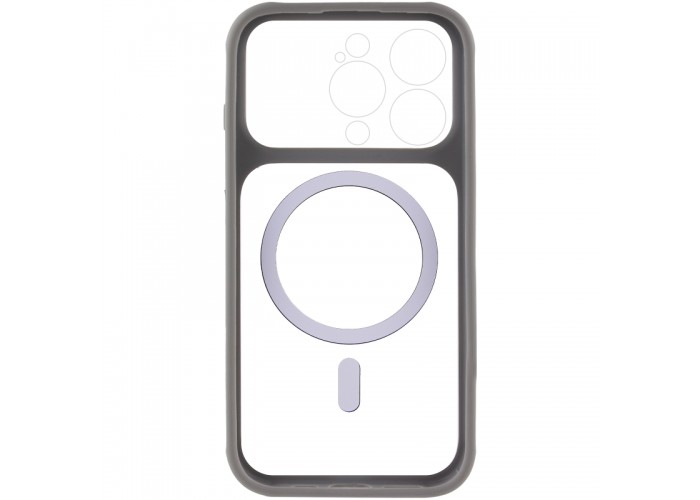 Чохол TPU+PC GETMAN Moon Clear with MagSafe для Apple iPhone 15 Pro Max (6.7