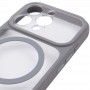 Чохол TPU+PC GETMAN Moon Clear with MagSafe для Apple iPhone 15 Pro Max (6.7