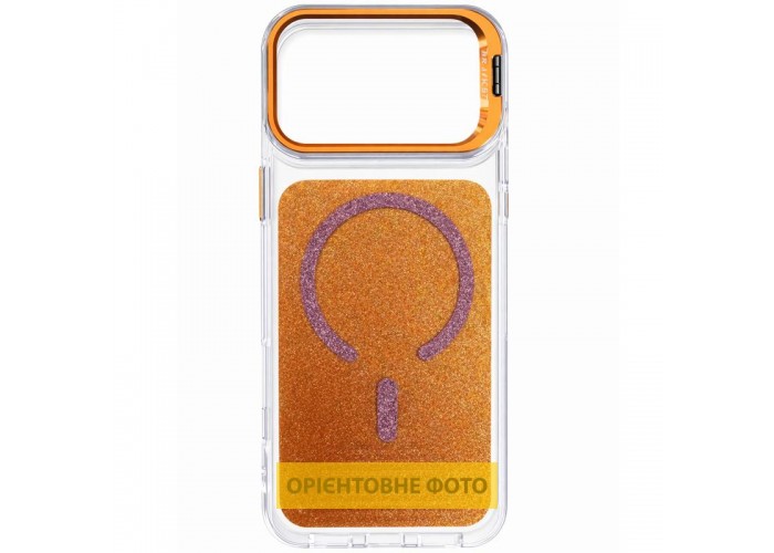Чохол TPU+PC Jewel Sparkle with MagSafe для Apple iPhone 16 (6.1