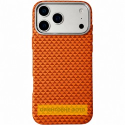 Чохол TPU+PC KVZV Triangular Pattern with Magnetic Fit для Apple iPhone 15 Pro Max (6.9")  Orange - 00000088024_4