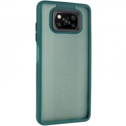 Чохол TPU+PC Lyon Frosted для Xiaomi Poco X3 NFC / Poco X3 Pro  Green - 00000074801_2