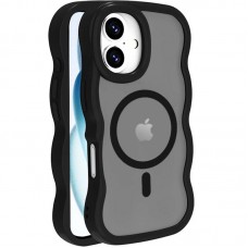 Чохол TPU+PC Undine with MagSafe для Apple iPhone 16 (6.1")  Black - 00000078143_1